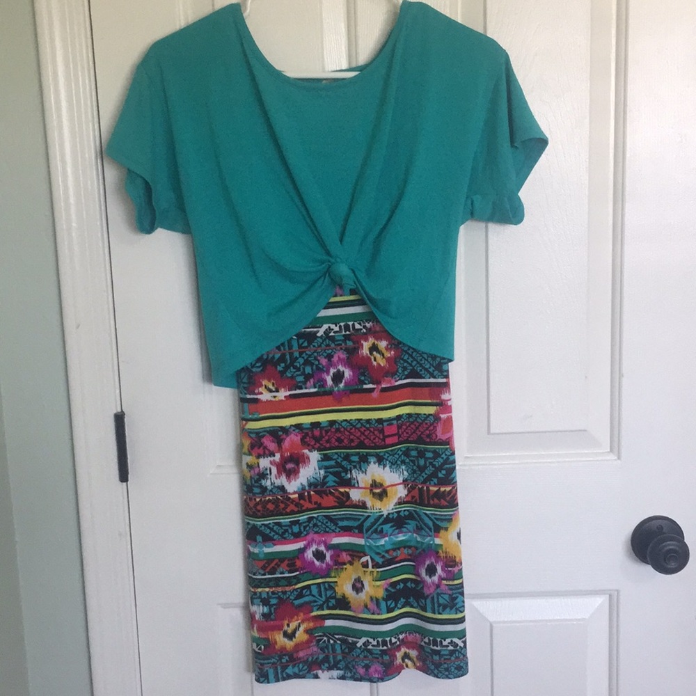 Two piece summer dress